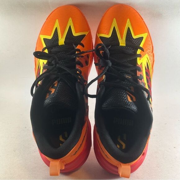 Puma X Cheetos Scoot Zero Flamin Hot Basketball Shoes Orange Size 12 309840-02 - Picture 5 of 8
